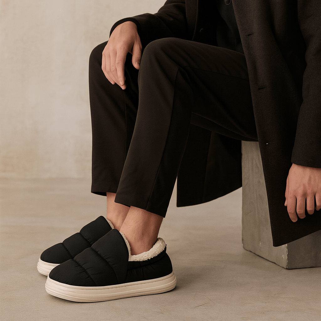 Chaussons Chauds Homme - Cocoon Pieds