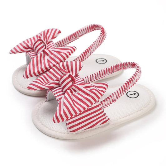 Chausson Bébé Avec Élastique Rouge