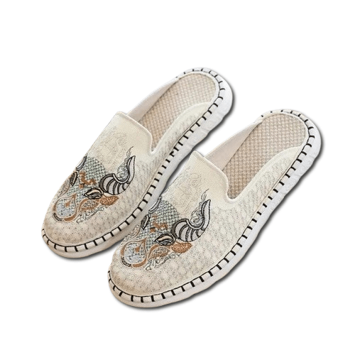 Chausson Brodé Traditionnelle Chinois