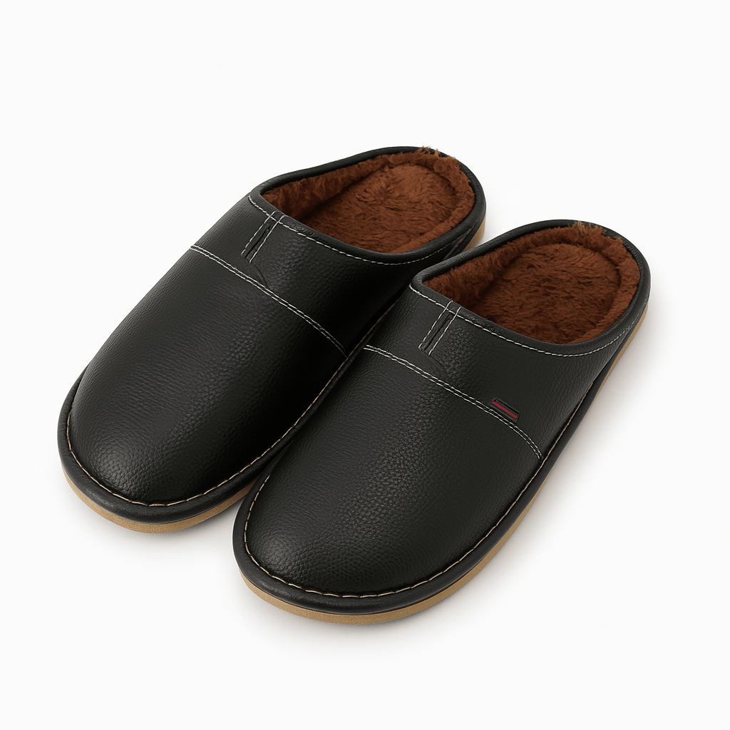 Chausson Cuir Homme Luxe