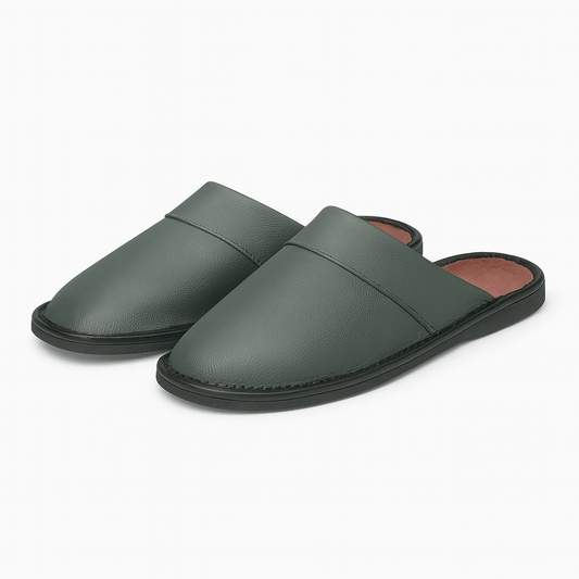 Chausson Cuir Souple Vache